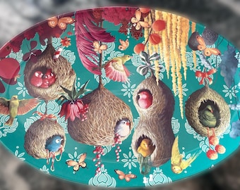 Sky Nests Serving Platter