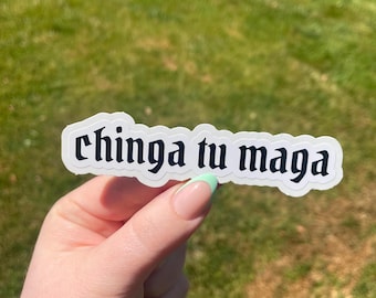 Adesivo Chinga Tu Maga