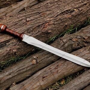 Handmade D2 Steel Sword | Roman Gladius Hunting Sword | special Gift for him | Anniversary Gifts | Wedding Gifts | Personalized Gifts
