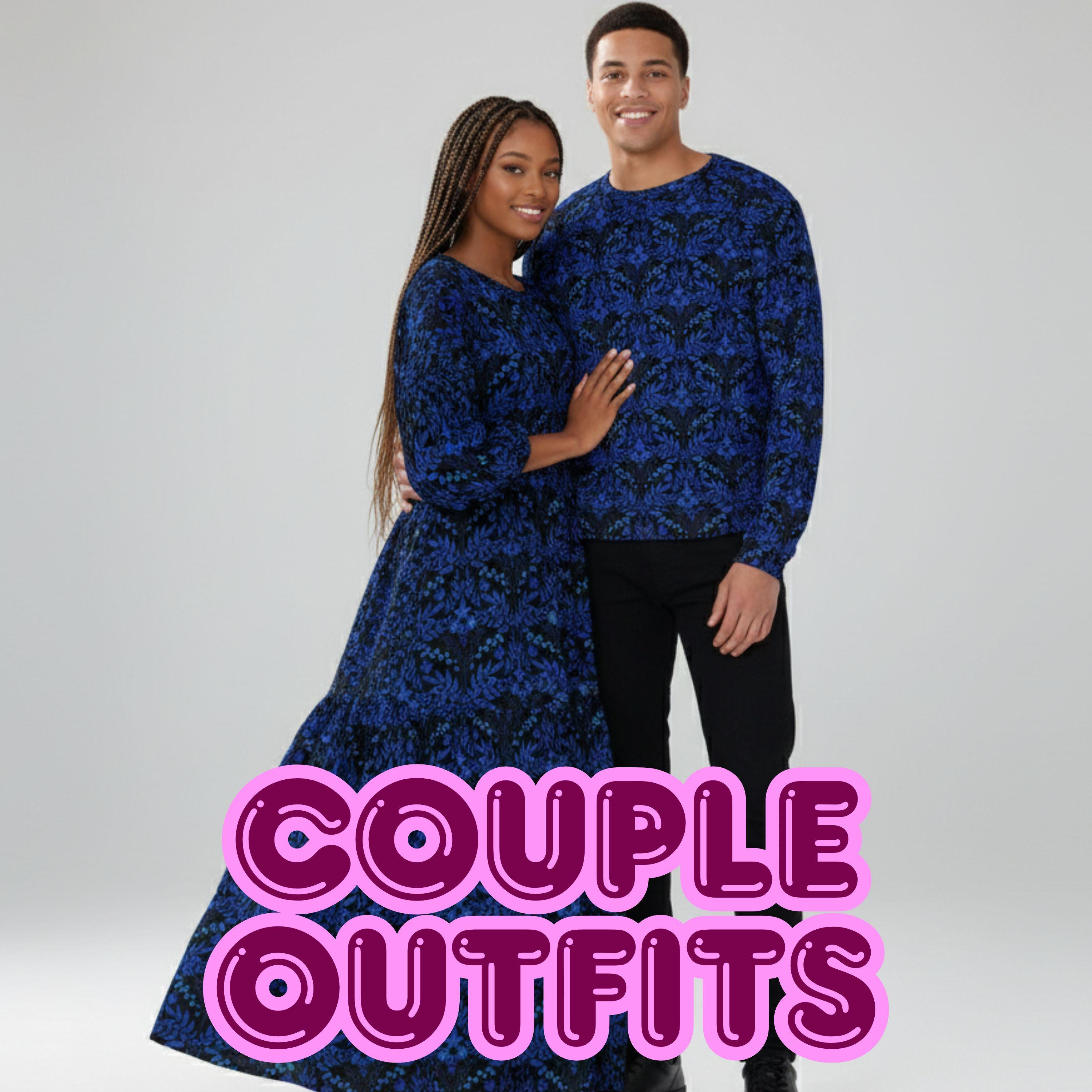 Couple Blue Outfits Canada