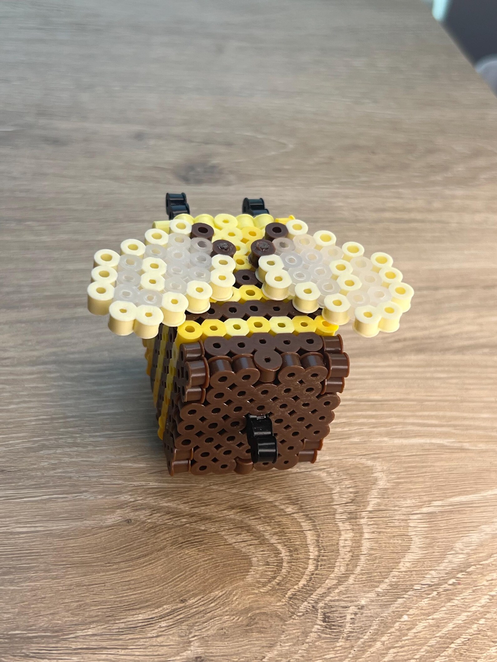 3D Minecraft Perler Bead Bumblebee - Etsy