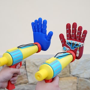 Grab Pack 2.0 Poppy Playtime Modular | Exklusive Cosplay-Replika und 3D-gedrucktes Sammlerstück, originalgetreues Design (Wähle deine Hände)