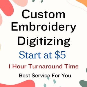 Custom Embroidery Digitizing, Custom Digitize, Logo Digitizing, Embroidery Digitizing Service, Image Digitizing Embroidery