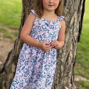Girls summer sundress