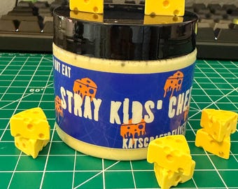 Stray Kids "CHEESE" Inspired Slime | NOEASY Kpop Fandom Yellow Slime with Charms