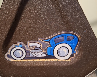 Ford Model A Hot Rod Decal - 4.5" x 2"