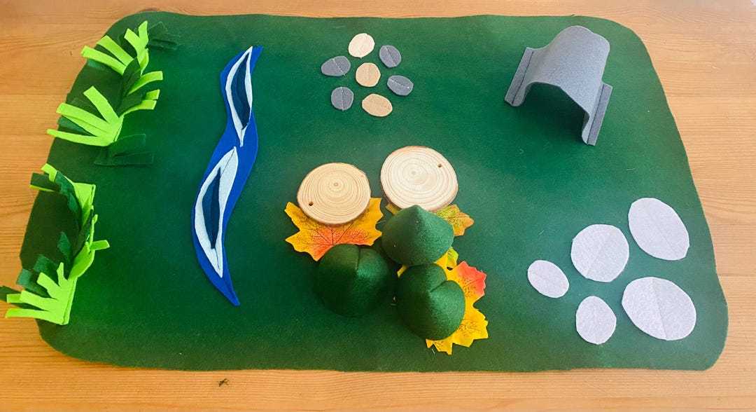 Going on a Bear Hunt Storytelling Props Play Mat - Etsy UK