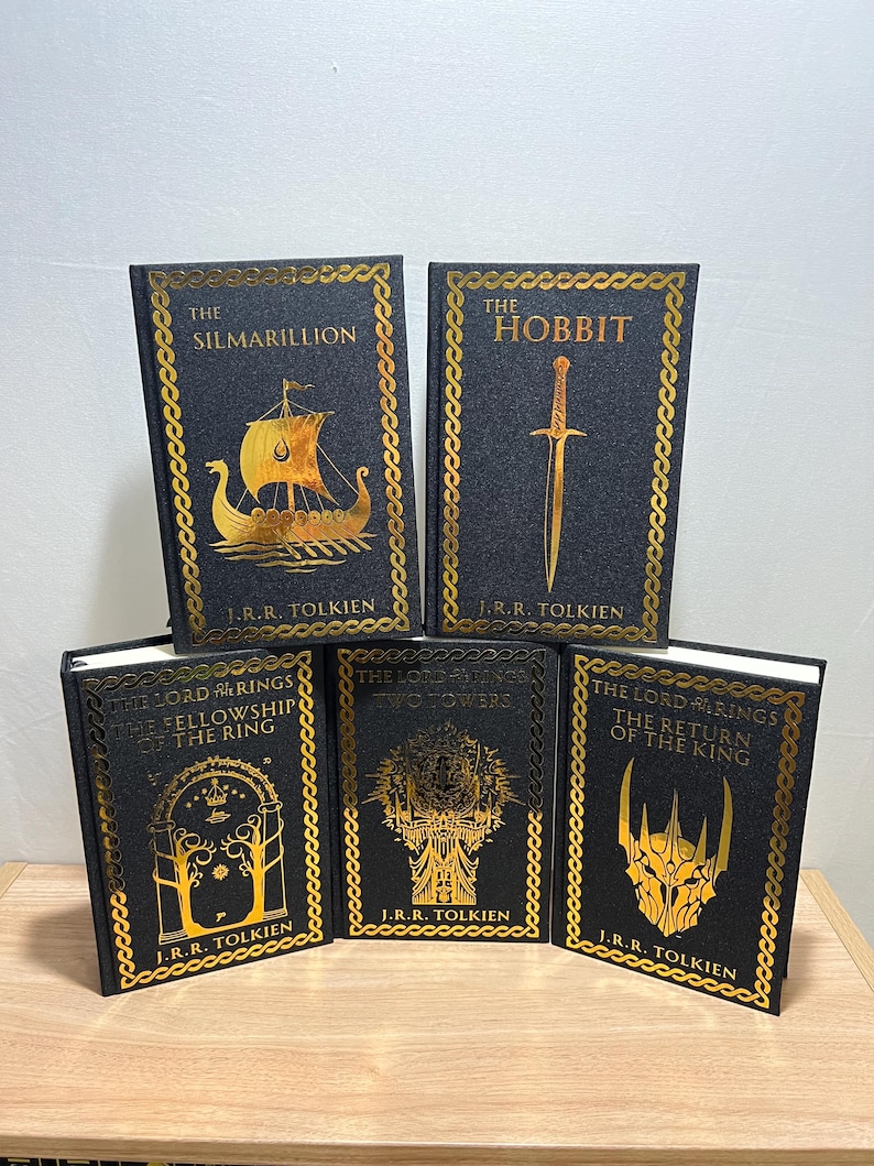 The Lord of the Rings, The Hobbit & The Silmarillion Handmade Rebind FULL SET |Special Edition Bild 1