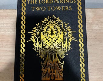 Las Dos Torres (El Señor de los Anillos) REBOUND / Edición especial / Tapa dura / Hecho a mano