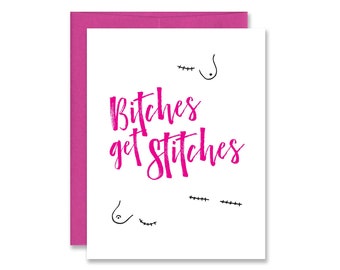 Unique Mastectomy Card – Breast Cancer Encouragement Gift
