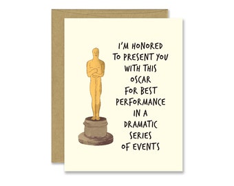 Funny Encouragement Award Card for Friend - Card for a Difficult Time - You've Got This Friend - Funny Support Card for Friend - Tough Times