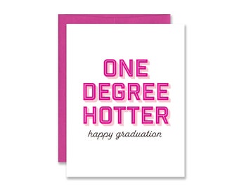 2023 Funny Graduation Card - High School Graduation Card - College Graduation Card - Happy Graduation Card - Pink