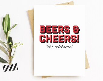 College Graduation Card - College Grad Celebration Card - Congratulations Card - Celebration Card - Graduation Celebration