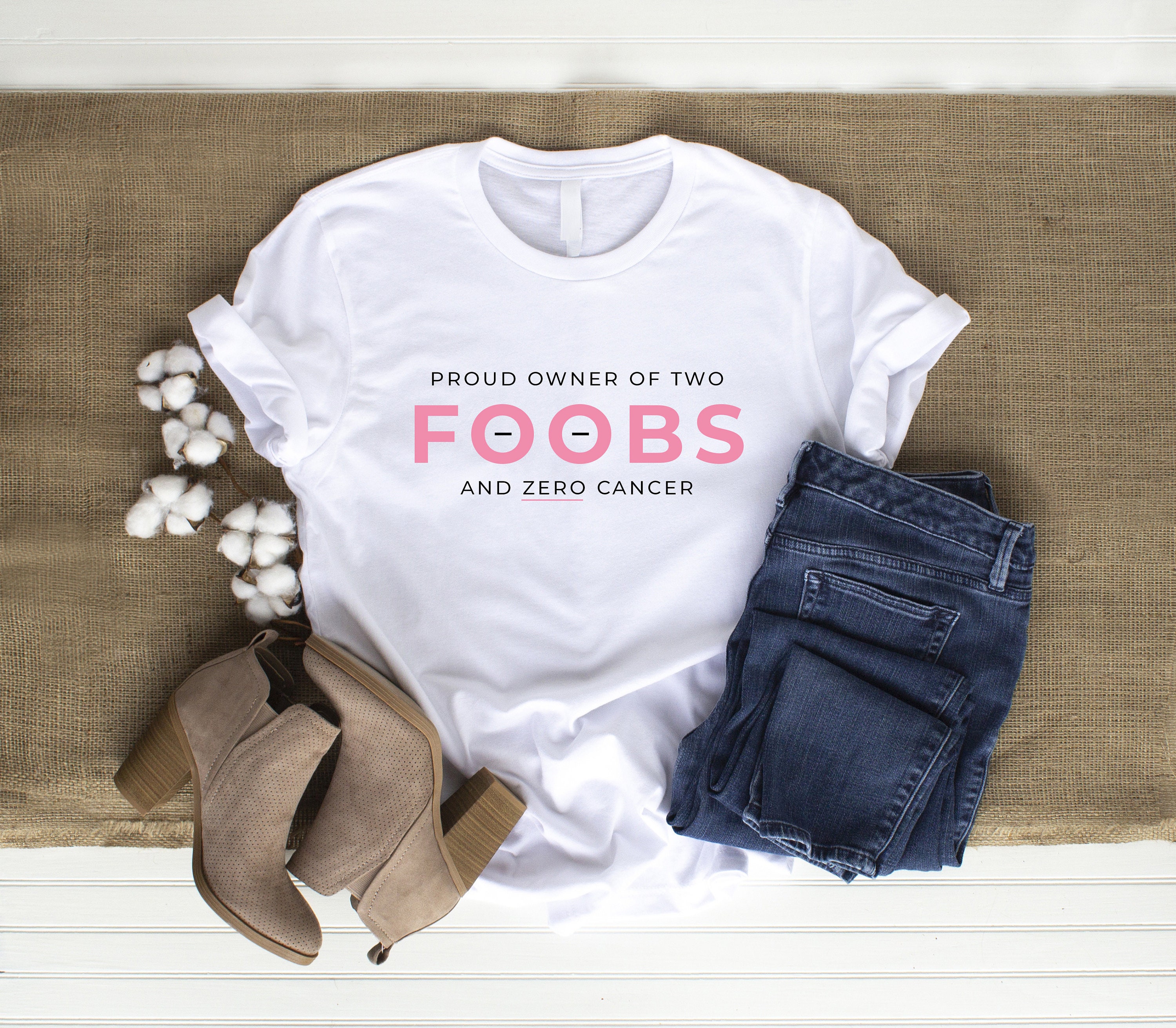 Foobs Breast Cancer Reconstruction / Mastectomy Shirt Unisex Soft