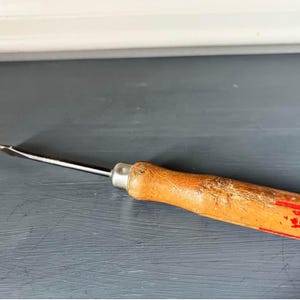 Vintage Wooden Handled Screwdriver