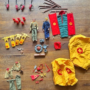 Vintage Kenner Boy Scout Assortment Boy Scout Steve & Cub Scout Craig plus more