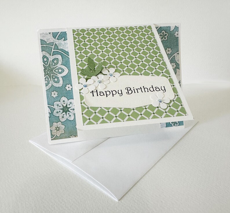 Happy Birthday Card Set – Handmade A2 Cards (set of 4) | Floral, Fun ...