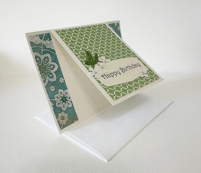 Happy Birthday Card Set – Handmade A2 Cards (set of 4) | Floral, Fun ...