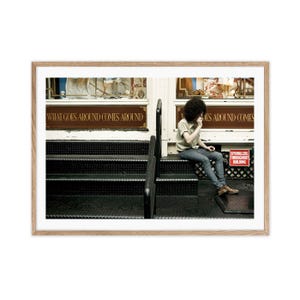 New York Photography, Foto di strada originale, Stampa su carta fine art. Vita urbana con commenti veri. Vita di strada negli USA.