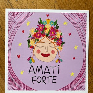 Cartoline,postcards,biglietto auguri,frasi motivazionali,illustrazione digitale,disegno,quadretto,biglietto,disegnino,frasi positive