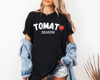 Tomato Shirt, Gift for Gardener, Gardening Tshirt, Cottagecore, Vintage Aesthetic, Tomato Girl Summer, Garden Shirt, Farmers Market shirt