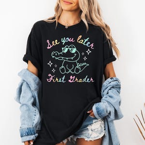 See You Later Alligator Teacher Shirt, End of Year Comfort Colors® Teacher Shirt, Teacher Summer Gift, Teacher Gift, Last Day of School Tee
