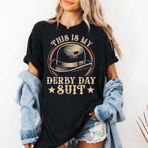My Derby Day Suit Funny Derby Shirt Men&#39;s Derby Shirt Horse Racing Shirt, Funny Horse Racing Derby Shirt, Funny Unisex Horse Shirt