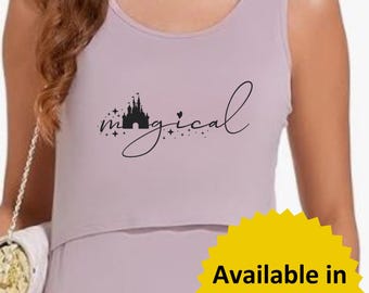 Magical Nursing Disney Tank Top
