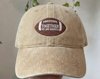 Bunny Together We Are America Embroidered Cap, Anti ICE Protest Dad Hat, Unity Statement Headwear, Immigrant Rights Streetwear Hat