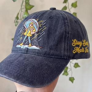 Subtle Anti ICE Embroidered Hat, Pro Immigration Protest Cap, No Kings No War Message, Political Activist Hat Social Justice Gift Unisex Fit
