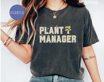 Plant Dad Shirt: Funny Gardener Tee, Comfort Colors Cotton