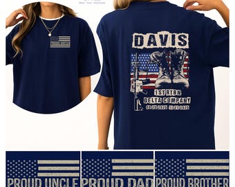Marine Boot Camp Graduation Shirt: Custom Name Proud Family Tee