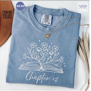 Chapter 13 Birthday T-Shirt: Official Teenager, Comfort Colors