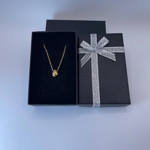 Gold Teardrop necklace, Drop Necklace, Minimalist necklace, Gift for her, Mother necklace , Christmas gift for her , Gift for mother