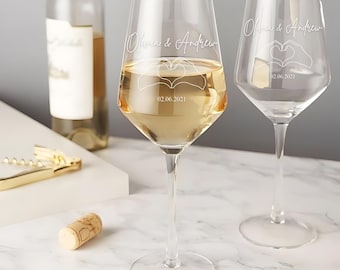 Personalized Wine Glass, Custom Wine Glass, Engraved Wine Glass, Personalized Gift, Custom Wedding Gift, Bachelorette Gift, Anniversary Gift