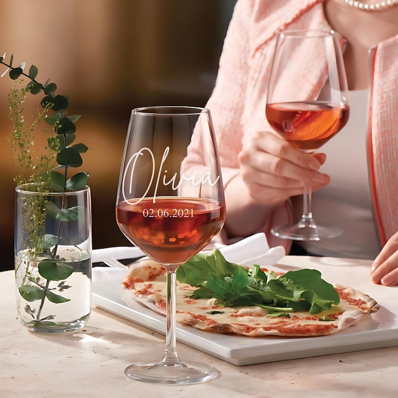 Personalized Wine Glass, Engraved Wine Glass, Custom Wine Glass, Personalized Gift, Custom Wedding Gift, Bridesmaid Gift, Engagement Glass, Custom Wine Glass, Bridesmaid Glasses, Personalized Wine, Mr and Mrs Glasses, Engraved Wine Glass, Name Glasses, Etched Wine Glass, Wedding Glasses, Celebration Wine, Bachelorette Cups, Wine Glass With Name, Bridesmaid Box, Custom Glasses