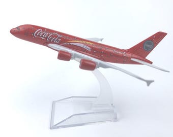 Coca Cola A380 model (1:400)
