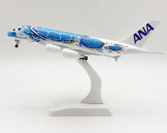 ANA Turtle Blue A380 model (1:400)