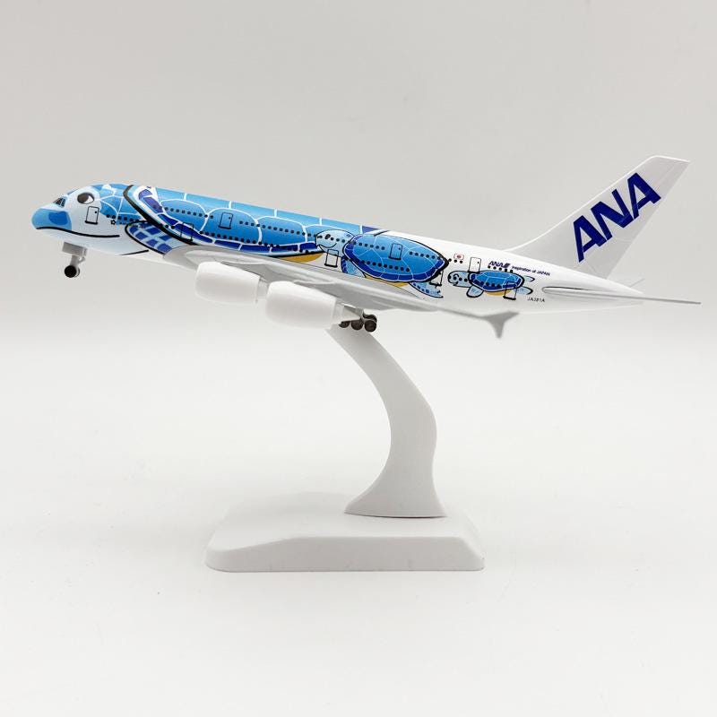 ANA Turtle Blue A380 Model (1:400) - Etsy