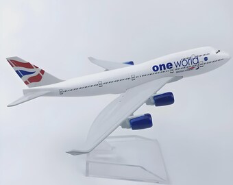 British Airways One World B747 model (1:400)