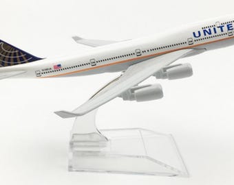 United Airlines B747 model (1:400)