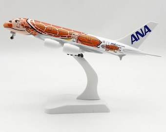 ANA Turtle Orange A380 model (1:400)