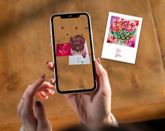 Tarjeta de Amor 3D en RA: Efectos mágicos 3D con música | Escanéala fácilmente con tu teléfono | No requiere descarga de app | AR-tifacts