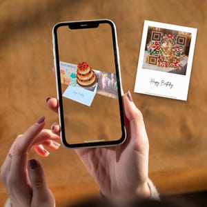 3D verjaardagskaart – augmented reality zonder app | Scan eenvoudig met uw mobiele telefoon | AR-facts