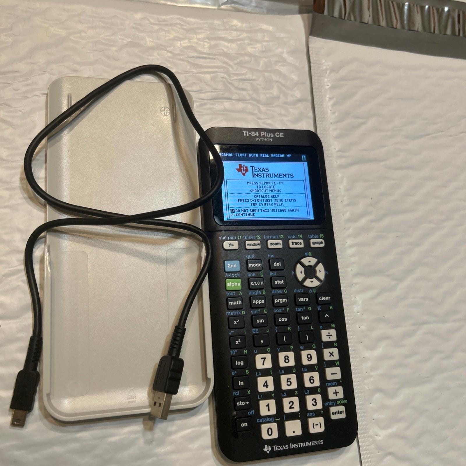 Texas Instruments Plus TI-84 Graphing Calculator CE Python 