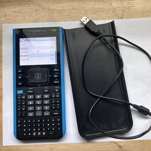 Texas Instruments TI Nspire CX II cas Grafiktaschenrechner mit Kabel, getestet