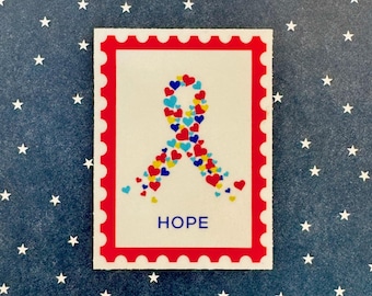 Childhood Cancer Awareness Sticker, Childhood Cancer Ribbon, General Cancer Sticker, Cancer Sticker, Cancer Support Sticker, Hope Decal