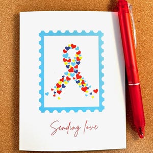 Ondersteuningskaart kinderkanker, liefdeskaart verzenden, chemokaart, kaart kinderkanker, ondersteuningskaart kanker voor kind, kaart kankerlint