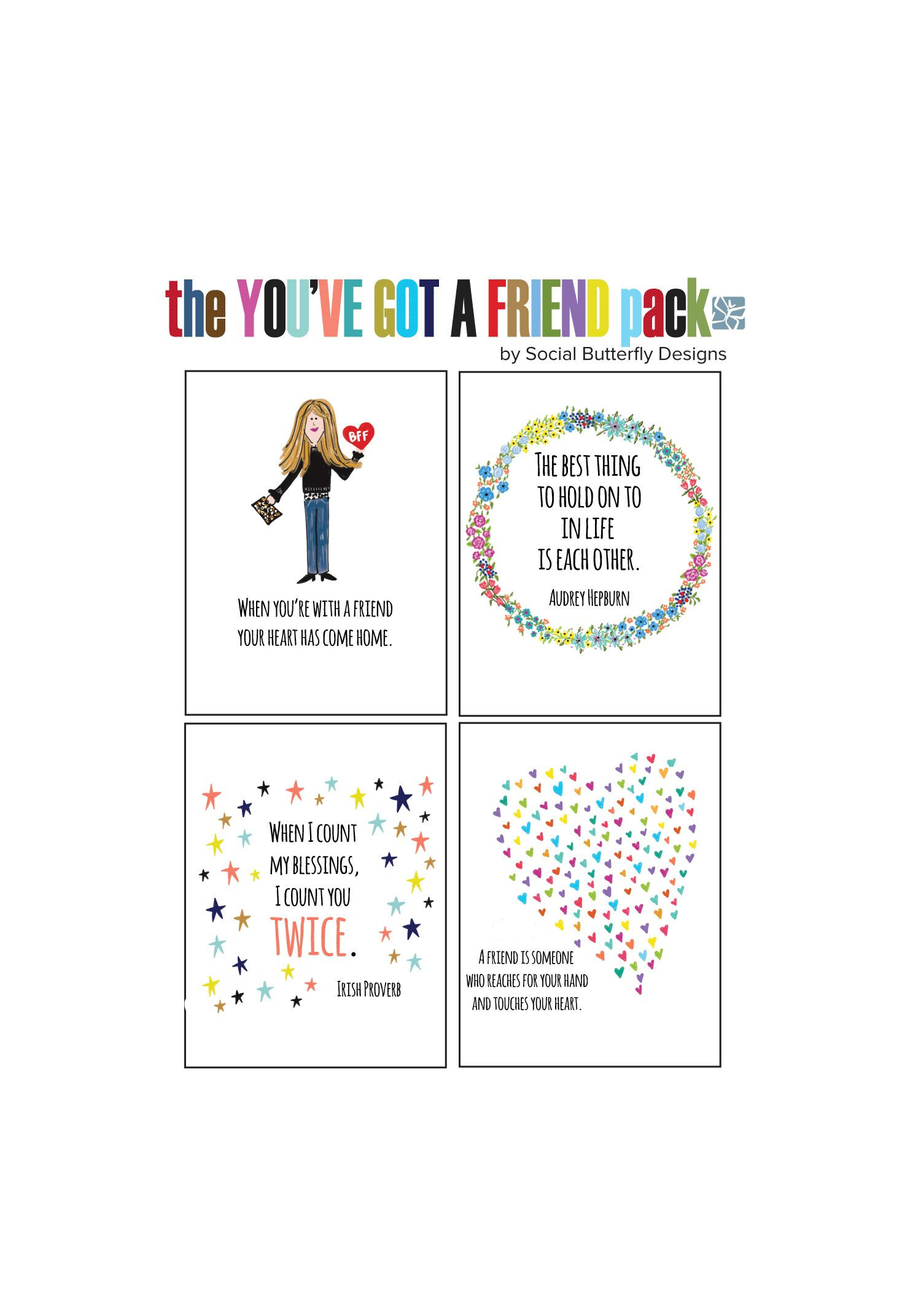 Card Best Friend Quotes