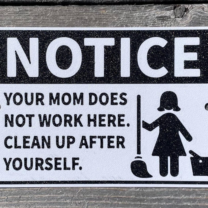 Do Not Clean Sign - Etsy